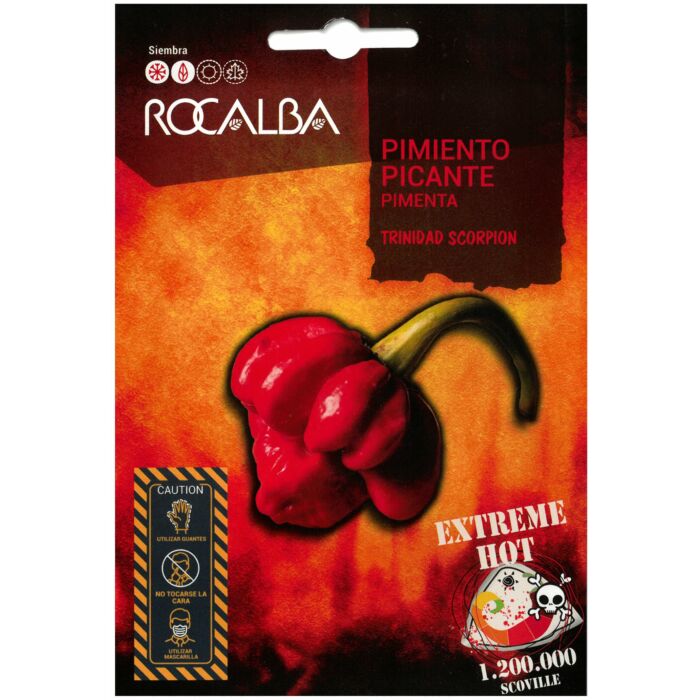 Rocalba Chili paprika Trinidad Scorpion 