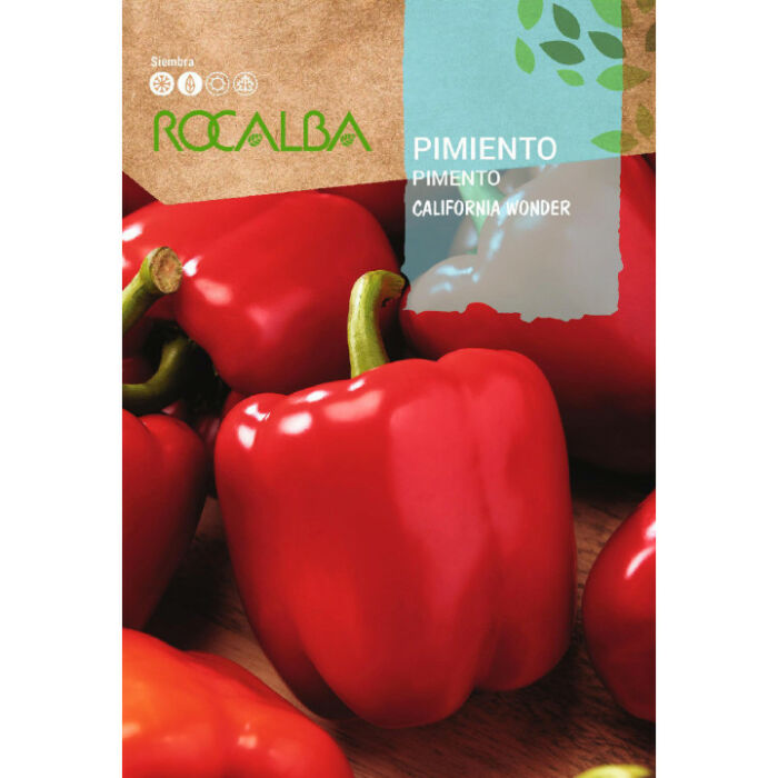 Rocalba Paprika California Wonder 1g  vetőmag