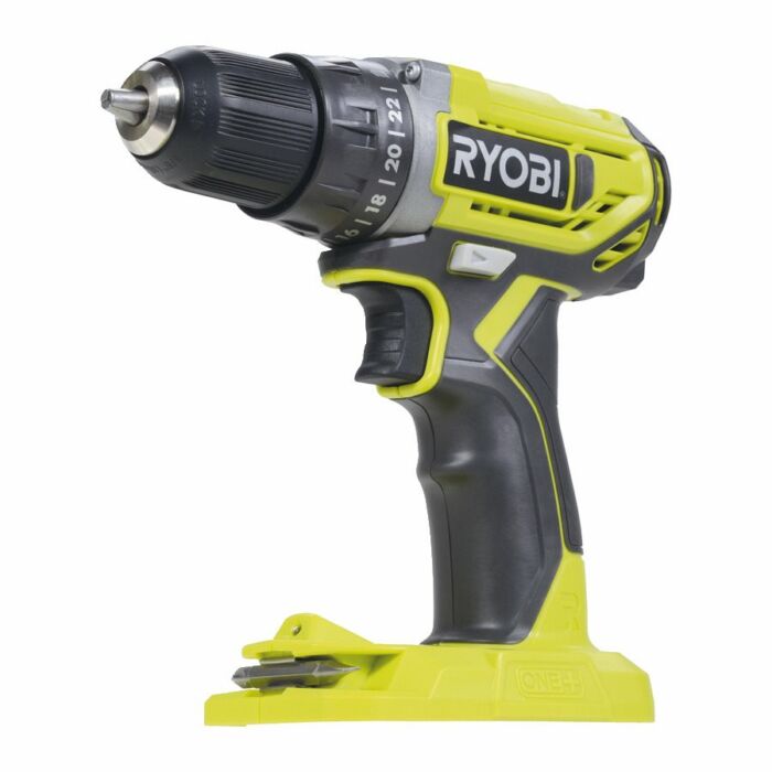 Ryobi R18DD2-0 18 V nagyteljesítményű kétsebességes fúrócsavarozó, akku és töltő nélkül