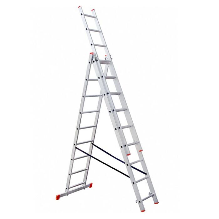 STS alumínium kitolható kétágú létra 3x9 fokos (530cm)