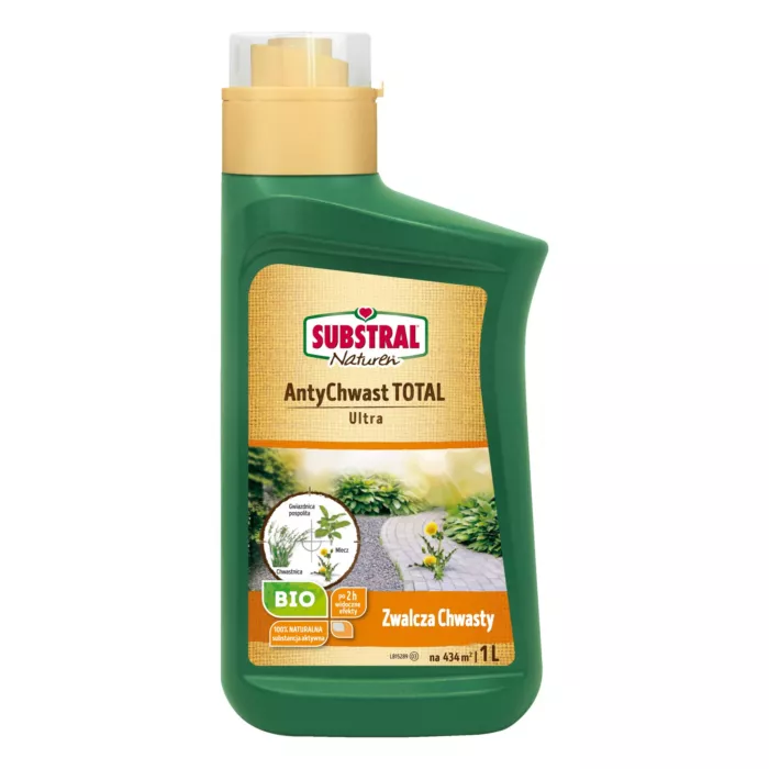 Substral Beloukha természetes alapú totális gyomirtószer 1 liter, Glifozát mentes