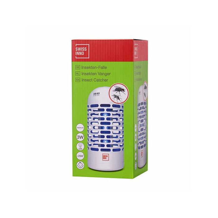 Swissinno UV szúnyog-légy csapda, hálózati, 3 watt LED