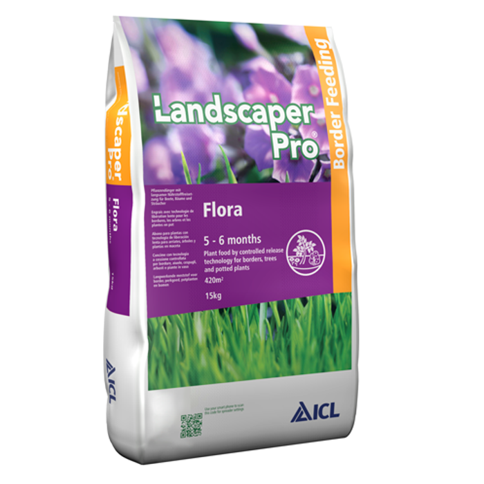 Landscaper Pro Flora (Szegélynövényekhez, virágágyásokhoz) 15+09+11+3MgO, 5-6 hónap, 15 kg