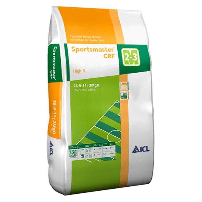 Sportsmaster High N 26+05+11+2MgO+TE (2-3 hónap) 830m2 gyep 25 kg
