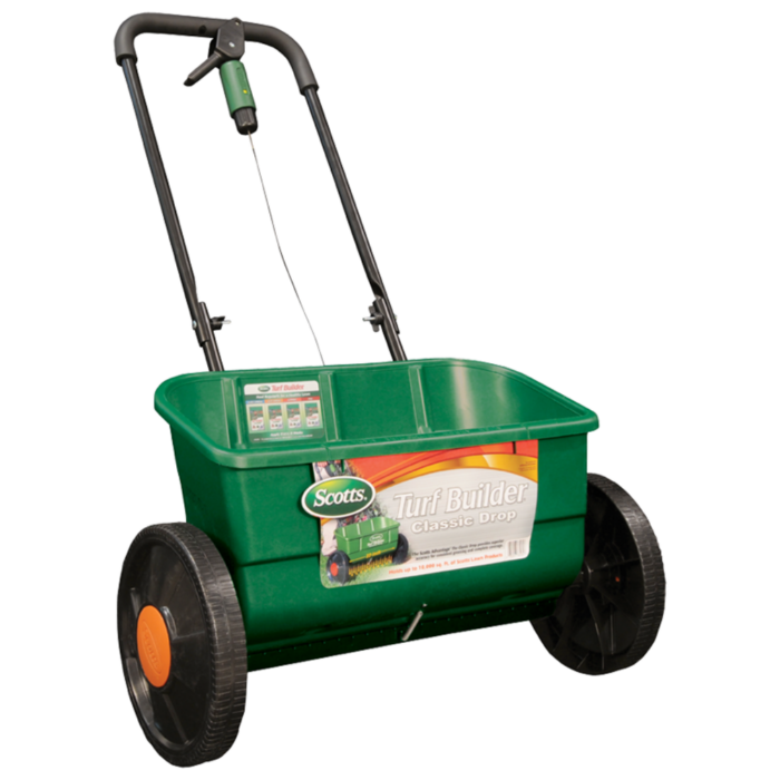 Scotts műtrágyakiszóró Classic Drop Spreader 55cm, 30 liter