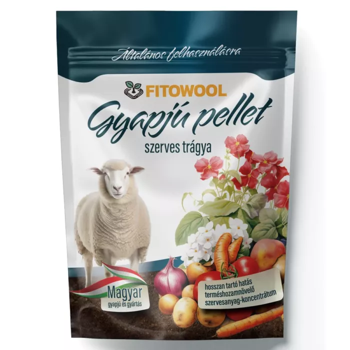 Fitowool gyapjú pellet általános felhasználásra 750g