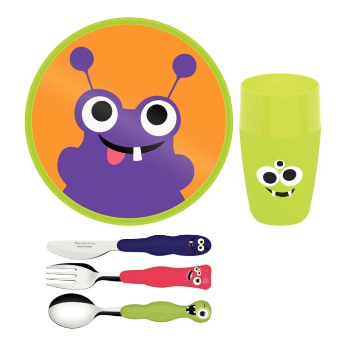 Tramontina gyerek étkezőgarnitúra lirous (5 db)