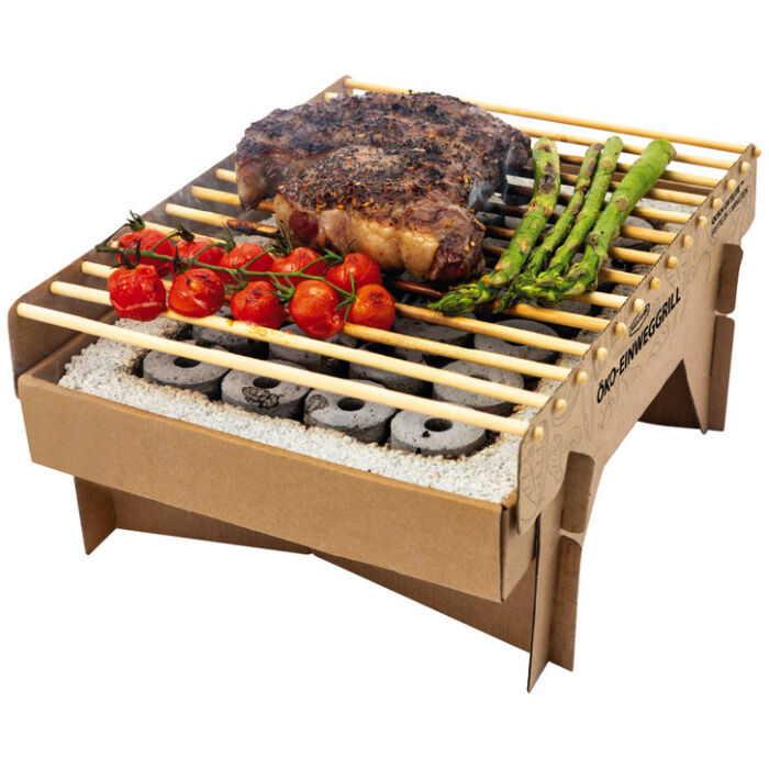 CasusGrill környezetbarát mobil grillező (egyszerhasználatos) 