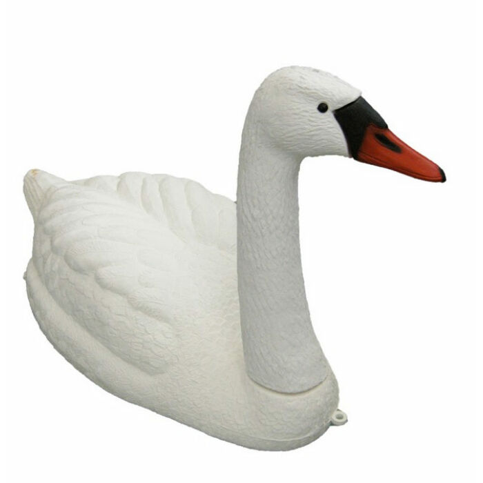 Ubbink Úszó fehér hattyú, 86 cm - Élethű műanyag madárfigura