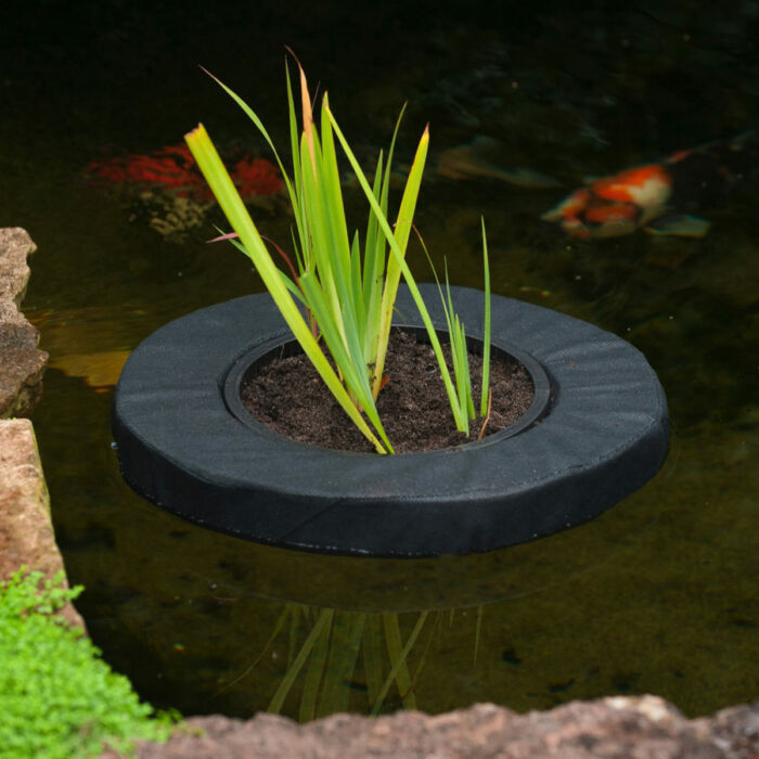 Úszó vízinövény kosár tartó, kerek, átmérő 35cm, 1063951-es vízinövénykosárhoz