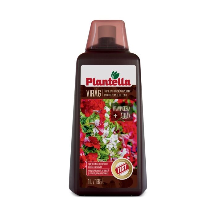 Plantella virág folyékony tápoldat balkon- és szobanövényekhez 500ml