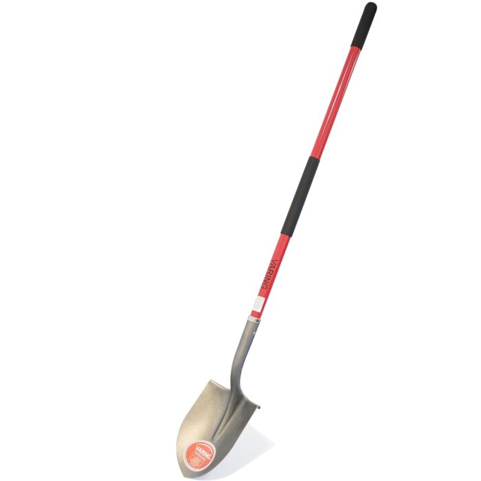 Varing ásó acél fejjel és ergonomikus üvegszálas nyéllel