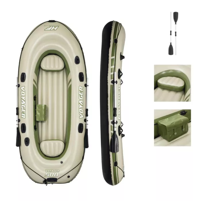Hydro-Force Voyager 500 felfújható csónak szett 348 x 141 cm