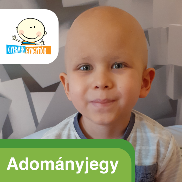 Adományjegy a daganatos gyerekeknek- 2000 Ft 