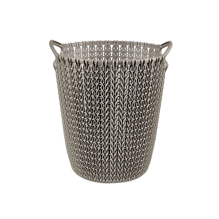 Curver Knit papírkosár, barna, 7L