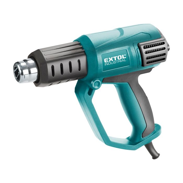 Extol hőlégfúvó, 2000W két fokozatú, 1000W/2000W, 50/650°C, 250/500 L/perc