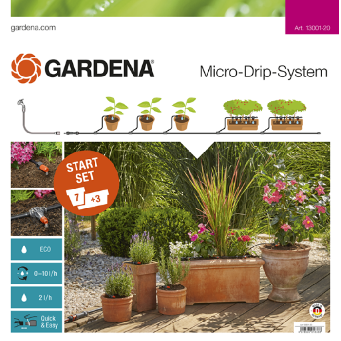 GARDENA Indulókészlet cserepes növényekhez M