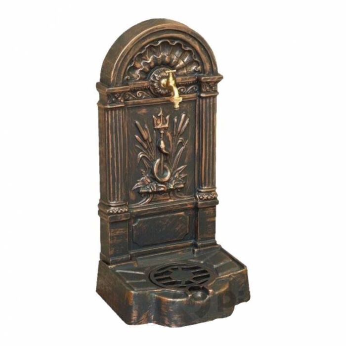 FIRENZE álló falikút Antikolt bronz