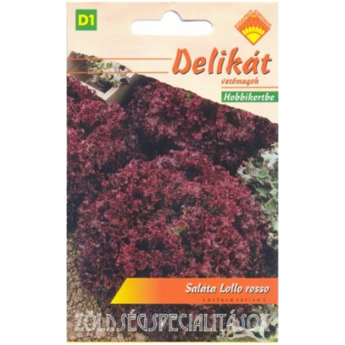 Budapesti Kertimag Delikát Saláta lollo rosso vetőmag 0,5 g