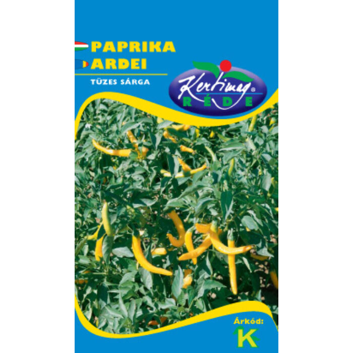 Rédei Kertimag Fűszerpaprika Tüzes Sárga Vetőmag 0,5g