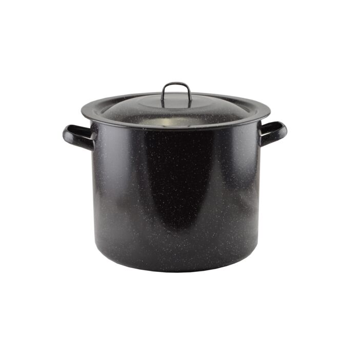 Zománcozott fazék fedővel 32 cm 14115