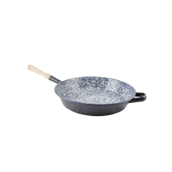 Zománcozott szeletsütő nyéllel 30 cm 14294