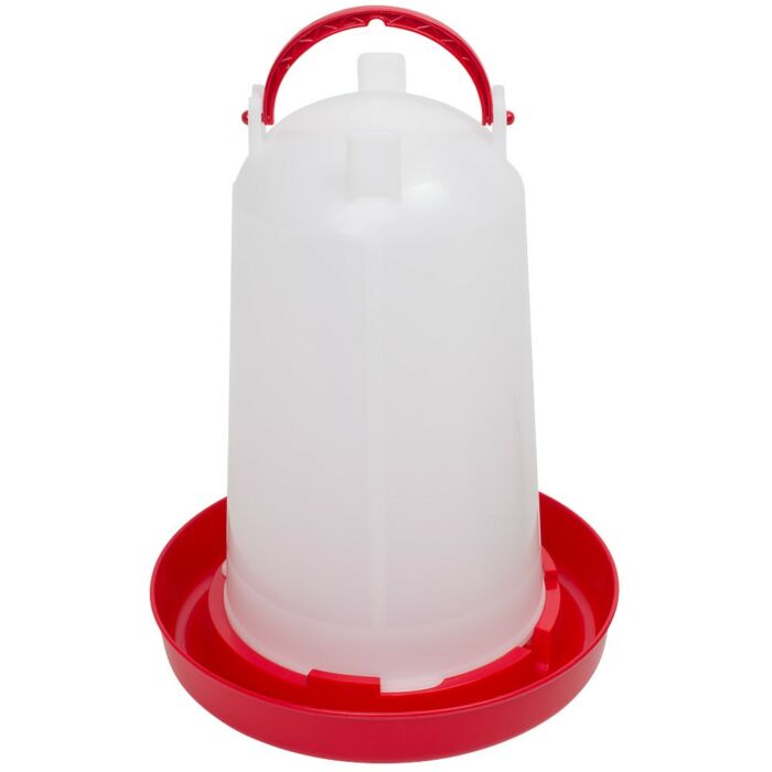 Bajonettzáras önitató, 3 liter, piros