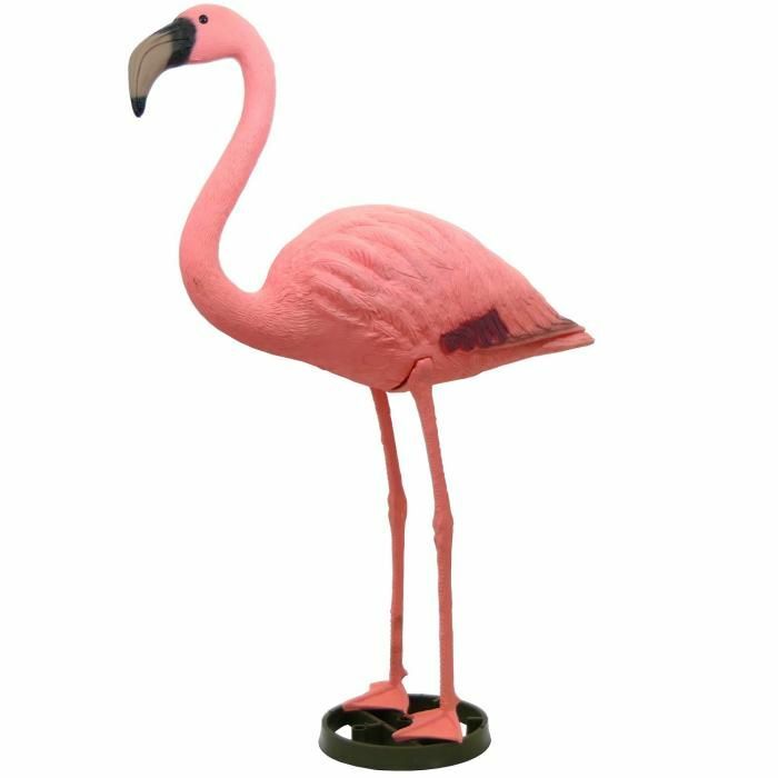 Ubbink Álló flamingó, 88 cm - Élethű műanyag madárfigura 