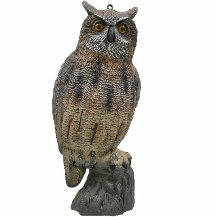 Ubbink Füles Bagoly Talppal - 59 cm-Állatfigura  