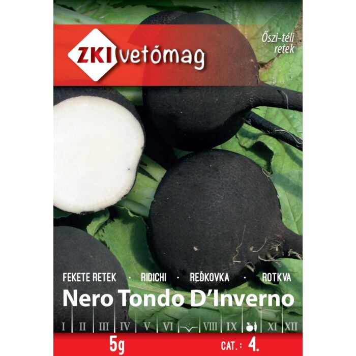 ZKI Retek Nero Tondo d'lnverno Vetőmag 5g