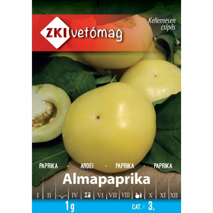 ZKI Paprika Almapaprika Vetőmag 1g