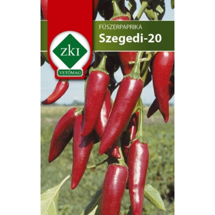 ZKI Paprika Szegedi-20 Vetőmag 1g