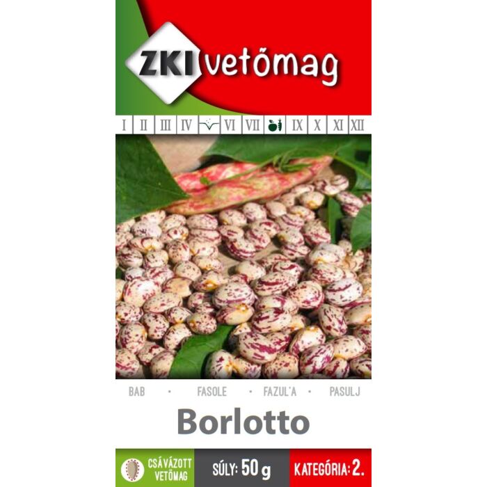 ZKI Bab Borlotto Vetőmag 50g