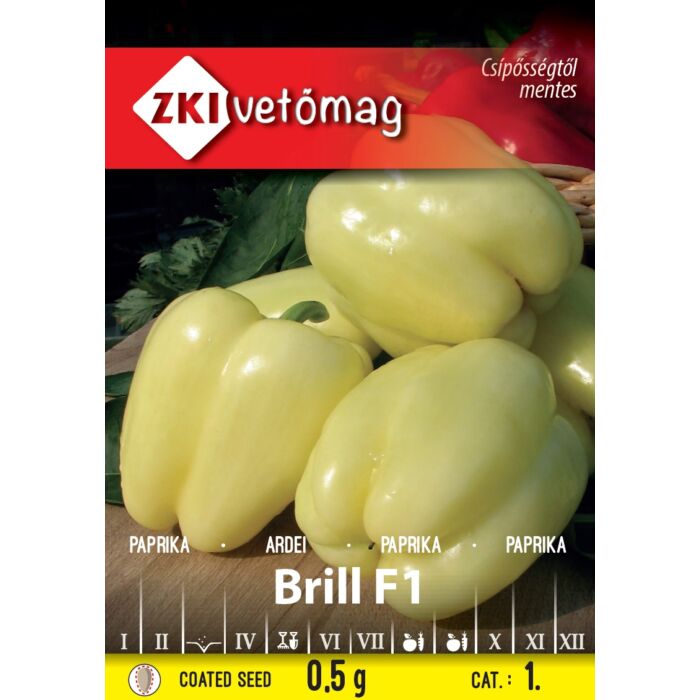 ZKI Paprika Brill F1 Vetőmag 0,5g