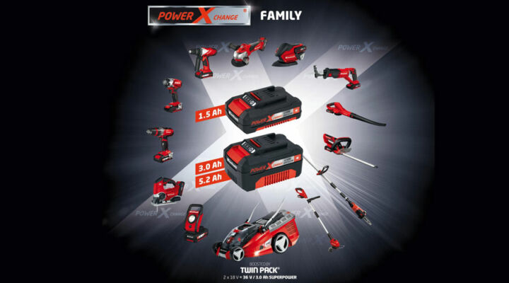 Einhell Power X-Change akkus rendszer