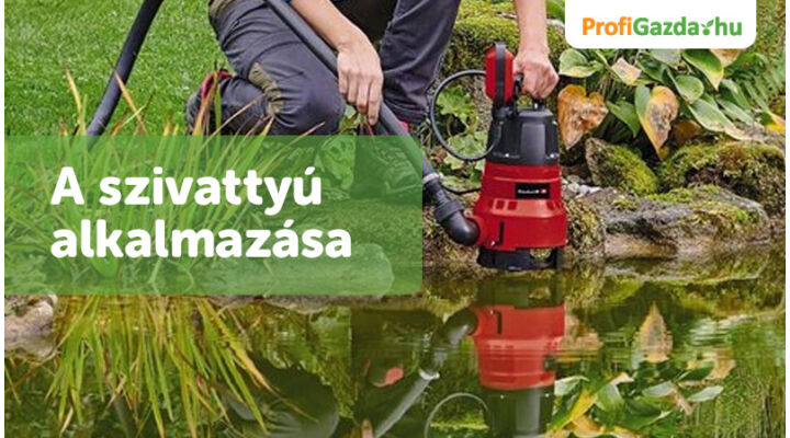 A búvárszivattyú működése