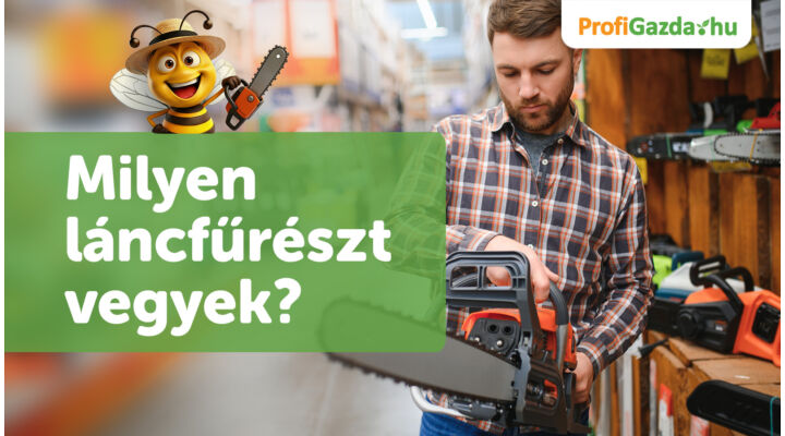 Milyen láncfűrészt vegyek? Láncfűrész vásárlási útmutató kezdőknek