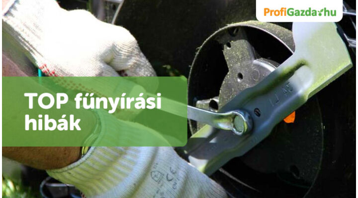 Top fűnyírási hibák és hogyan kerüld el őket