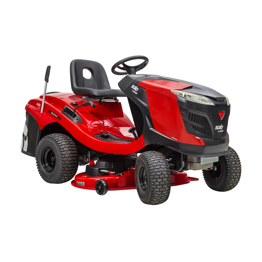AL-KO T18-103.4 HD-A V2 benzines fűnyíró traktor, 586ccm, 9kW, 103cm