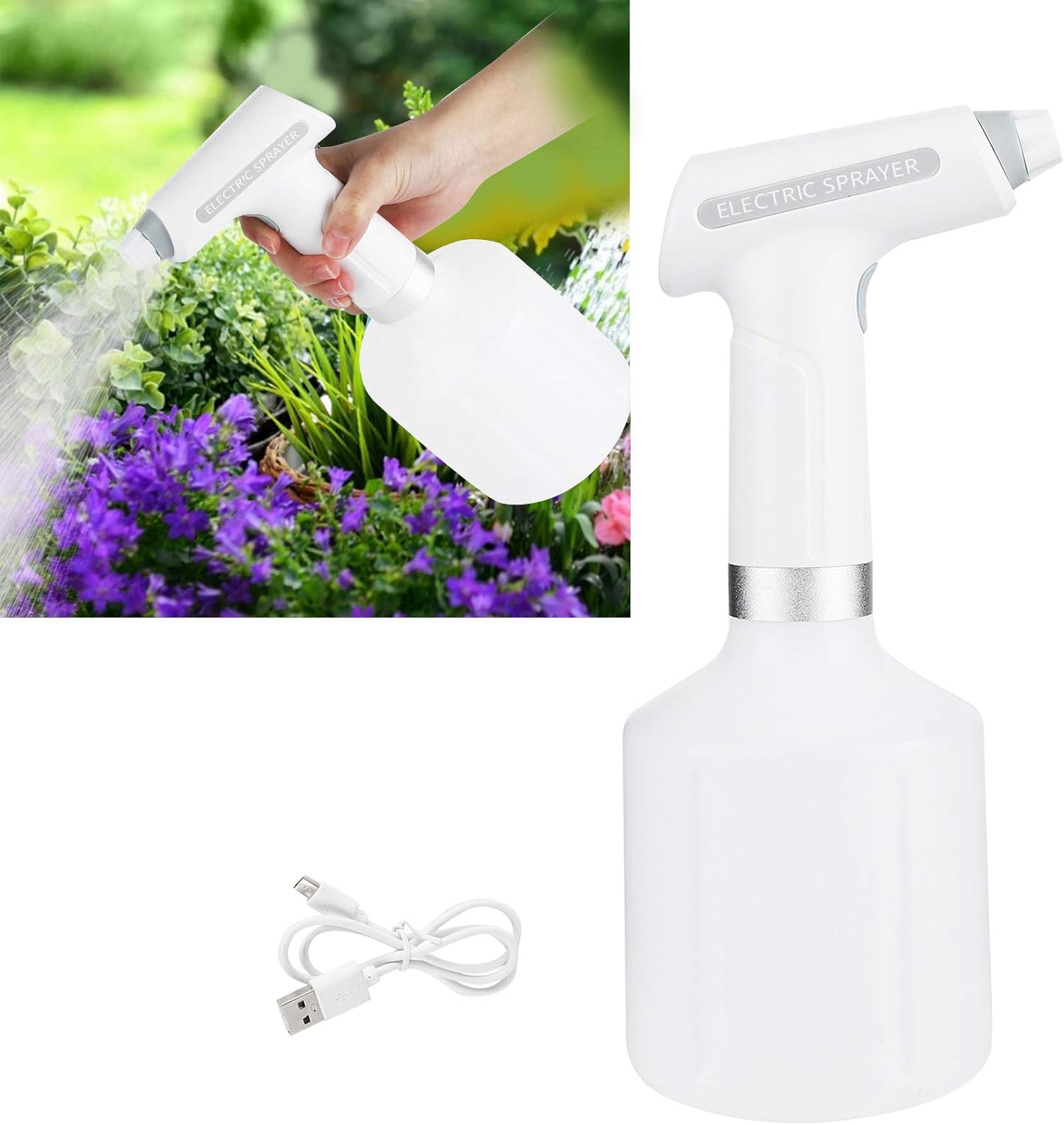 Akkus vízpermetező 900ml