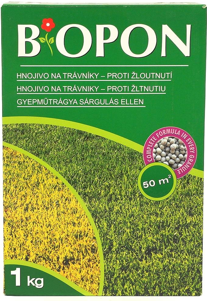 Biopon Gyep Műtrágya sárgulás ellen 1 kg