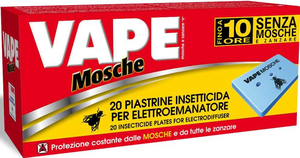 VAPE Mosche légy-szúnyog lapka 20 db -os