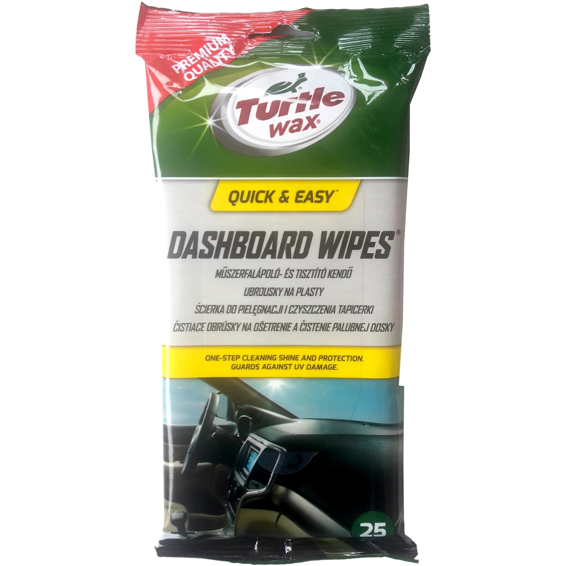 Turtle Wax műszerfalápoló kendő 25 db-os