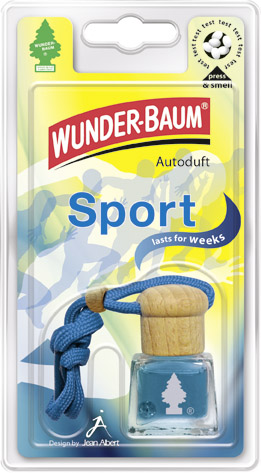 Wunder Baum légfrissítő, fakupakos - sport 4,5ml