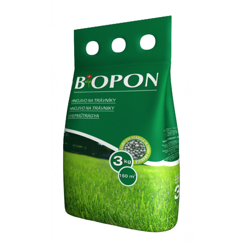 Biopon Gyep Műtrágya gyom-stop 3 kg