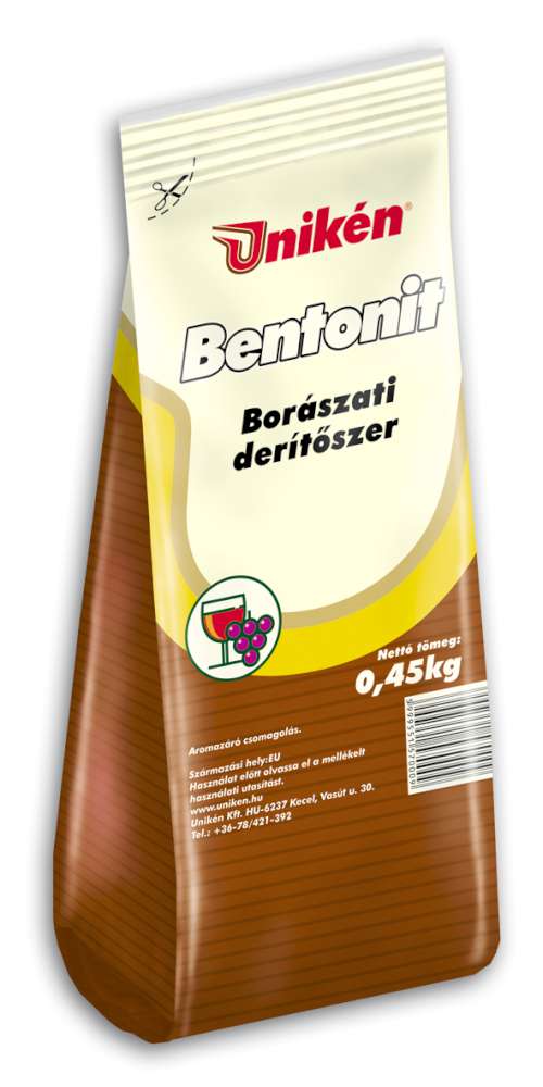 Unikén bentonit borászati derítőszer, 0,45 kg