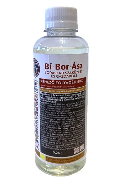 Kénező folyadék, 40 %, 0,25 l