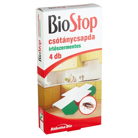 Biostop csótánycsapda 4 db-os