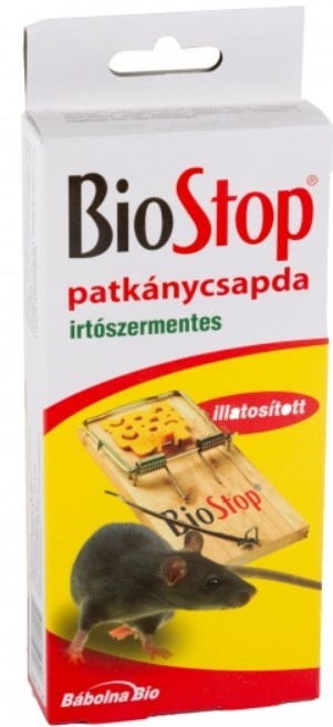 Biostop  patkánycsapda, sajt illattal