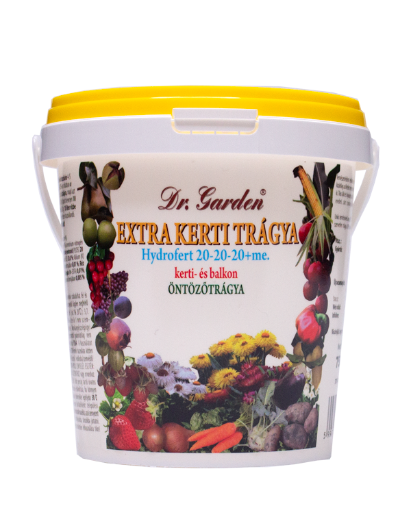 Dr. Garden extra kerti trágya, kerti- és balkon öntözőtrágya 15-5-30+3Mg+me 750g